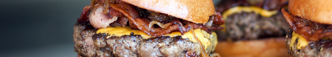 Eating Barbeque Breakfast & Brunch Burger at KC'S BBQ restaurant in Berkeley, CA.